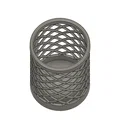 Ống cắm bút dạng lưới Wire Cup - File in 3D văn phòng phẩm đẹp - Thumbnail 3