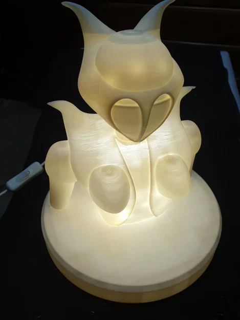 Đèn ngủ 3D mô hình bust robot Afrodita A (Mazinger Z) độc đáo - Image 1