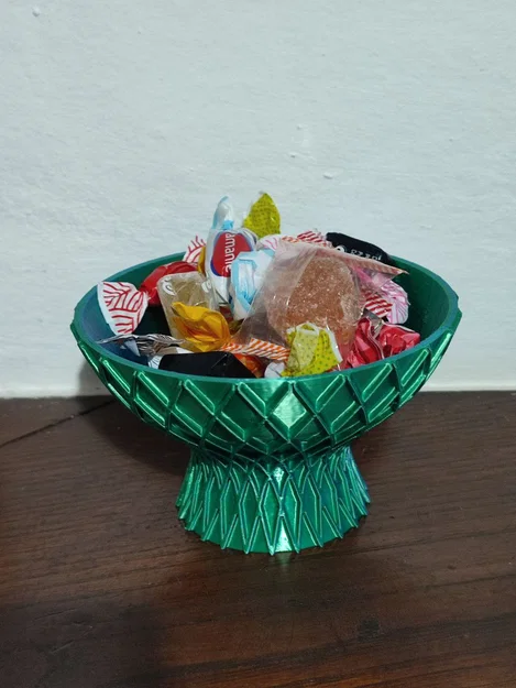 Mẫu in 3D hũ đựng kẹo (Candy Jar) thiết kế hình học tinh tế - Image 4