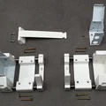 Bát/giá đỡ trượt ngang cho rèm sáo Venetian gắn cửa - Thumbnail 8