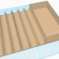 Khay 3D đựng bút viết bảng và đồ xóa tiện lợi - Thumbnail 2