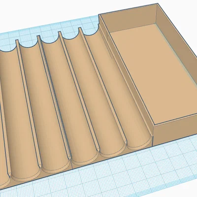Khay 3D đựng bút viết bảng và đồ xóa tiện lợi