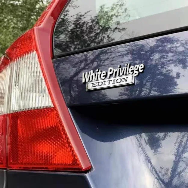 Huy Hiệu “White Privilege Edition Emblem” - Image 2