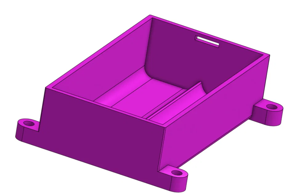 Khay đựng pin AA có tai bắt vít tiện lợi cho dự án DIY - Image 1