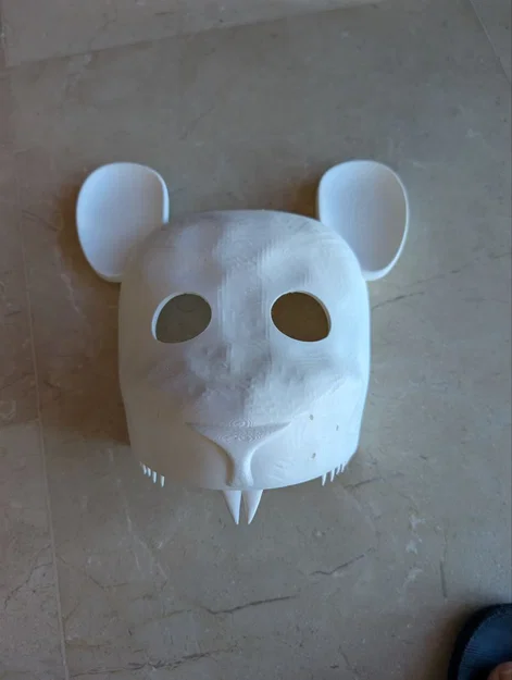 Mặt nạ chuột hóa trang độc đáo (Rat Mask) cho lễ hội - Image 1