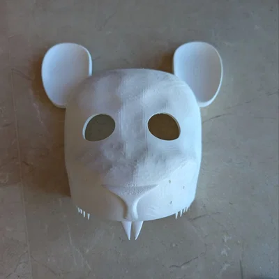Mặt nạ chuột hóa trang độc đáo (Rat Mask) cho lễ hội