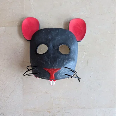 Mặt nạ chuột hóa trang độc đáo (Rat Mask) cho lễ hội