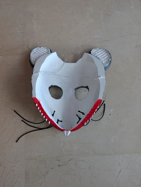 Mặt nạ chuột hóa trang độc đáo (Rat Mask) cho lễ hội - Image 3