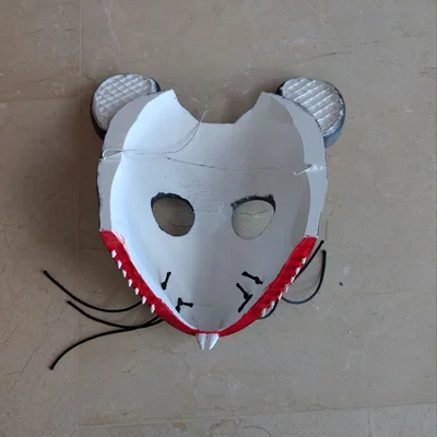 Mặt nạ chuột hóa trang độc đáo (Rat Mask) cho lễ hội