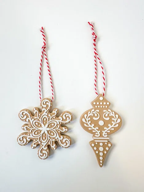 Ornament Bánh Gingerbread (2 Kiểu) - Image 1