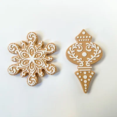 Ornament Bánh Gingerbread (2 Kiểu)