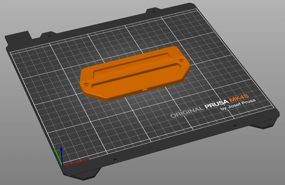 Tay cầm nắp Lite (Lid Handle Light) cho Prusa Enclosure - Image 3