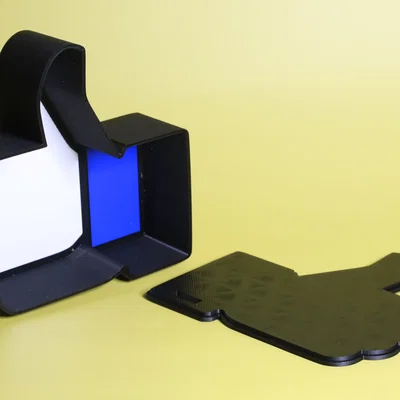 Mô hình trang trí 3D biểu tượng Like Facebook độc đáo