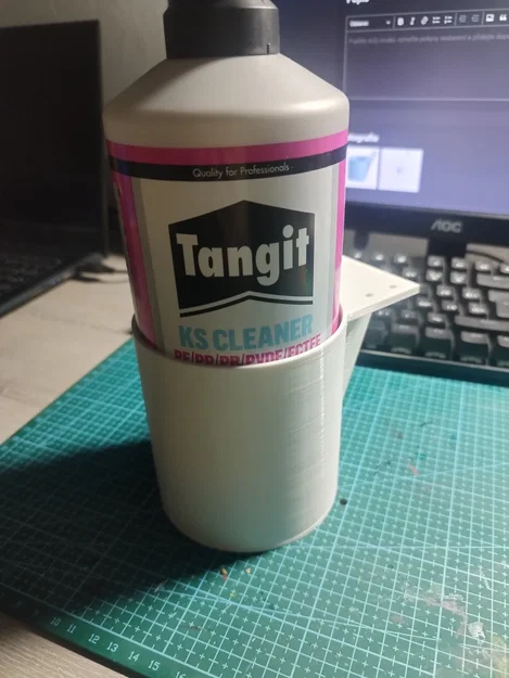 Giá treo chai tẩy rửa 3D (Cleaner Holder Big) tiện lợi cho bàn làm việc - Image 3