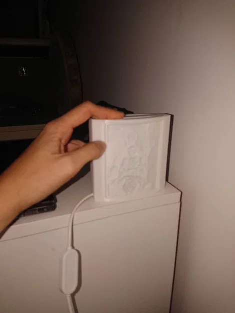Đèn ngủ để bàn tùy chỉnh với ảnh lithophane - Image 3