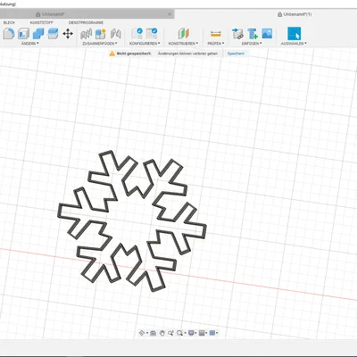 Khuôn cắt bánh quy hình bông tuyết cho máy in 3D