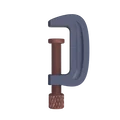 Kẹp Chữ C (Clamp) 82mm Đa Năng Cho Dự Án In 3D - Thumbnail 1