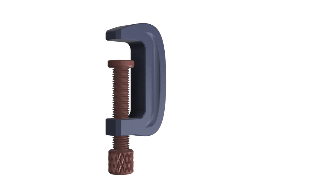 Kẹp Chữ C (Clamp) 82mm Đa Năng Cho Dự Án In 3D - Image 2