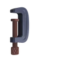 Kẹp Chữ C (Clamp) 82mm Đa Năng Cho Dự Án In 3D - Thumbnail 2