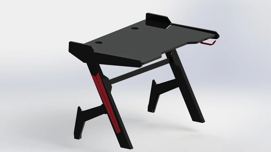 Mô hình bàn Gaming 3D trang trí độc đáo - Image 1