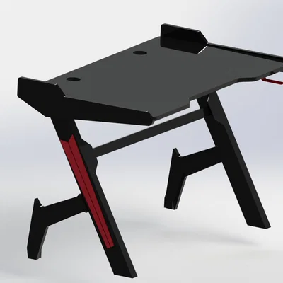 Mô hình bàn Gaming 3D trang trí độc đáo