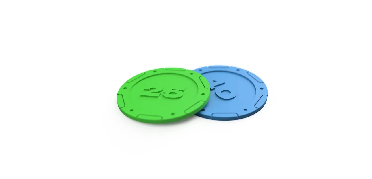 Poker Chips (Single Color) 单色扑克筹码 - Image 3