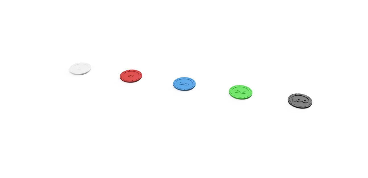 Poker Chips (Single Color) 单色扑克筹码 - Image 4