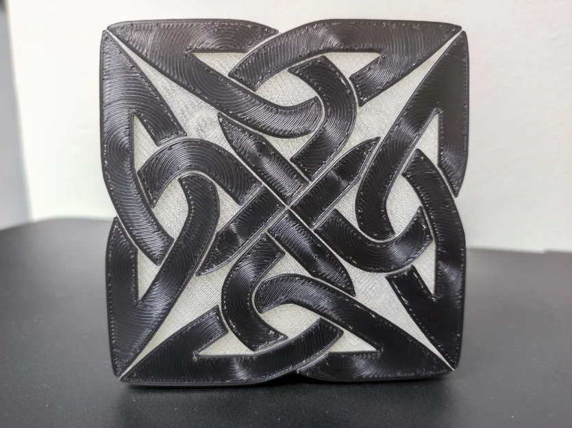 Mẫu hộp đựng họa tiết nút thắt Celtic in 3D nghệ thuật - Image 14