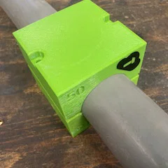 Khối Kẹp Giữ Ống 50mm (Tube Block) - Hỗ Trợ Chế Tạo Khung Sườn