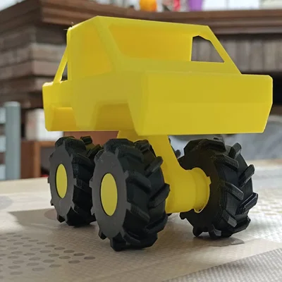 Đồ chơi Monster Truck (in 3D)
