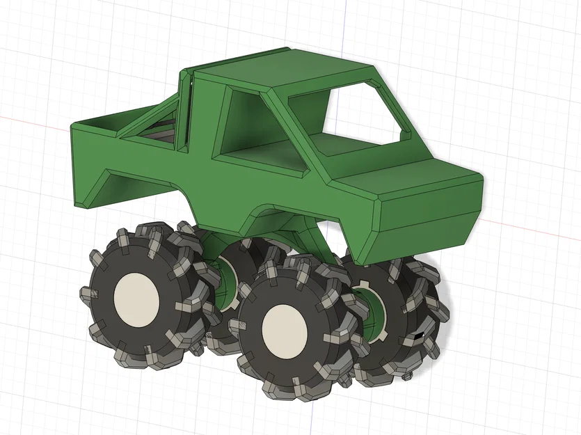 Đồ chơi Monster Truck (in 3D) - Image 4