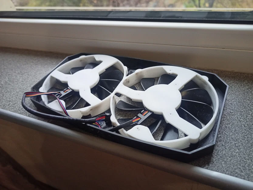Khung quạt 90mm cho RX580 (RX580 90mm fan shroud) - Image 2