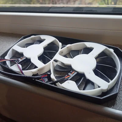 Khung quạt 90mm cho RX580 (RX580 90mm fan shroud)
