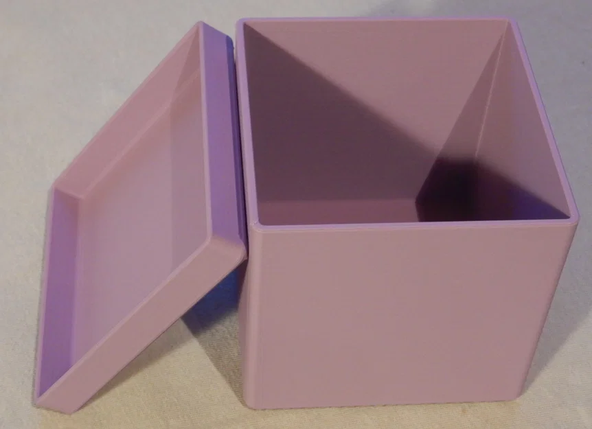 Hộp khối lập phương có nắp (70×70×70 mm) – Cube can with lid - Image 3