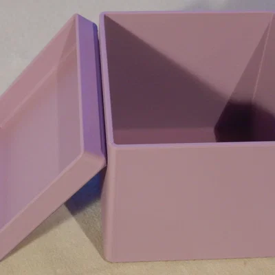 Hộp khối lập phương có nắp (70×70×70 mm) – Cube can with lid