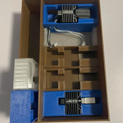Khay chia ngăn ngăn kéo IKEA Alex (Fusion360 parametric)