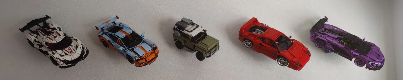 Giá treo tường LEGO Technic 1:8 (Wall Mount) - Image 7
