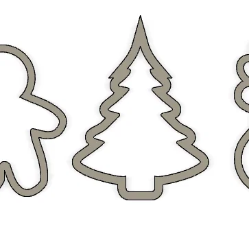 Baking Cutters – Bộ khuôn cắt bánh nướng Giáng Sinh