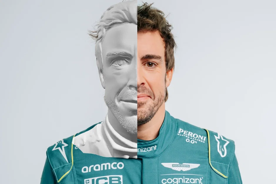 Tượng in 3D Fernando Alonso The Goat 33 - Mô hình cho fan F1 - Image 1