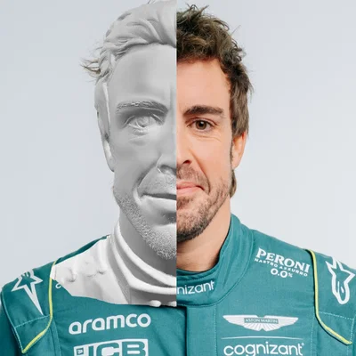 Tượng in 3D Fernando Alonso The Goat 33 - Mô hình cho fan F1