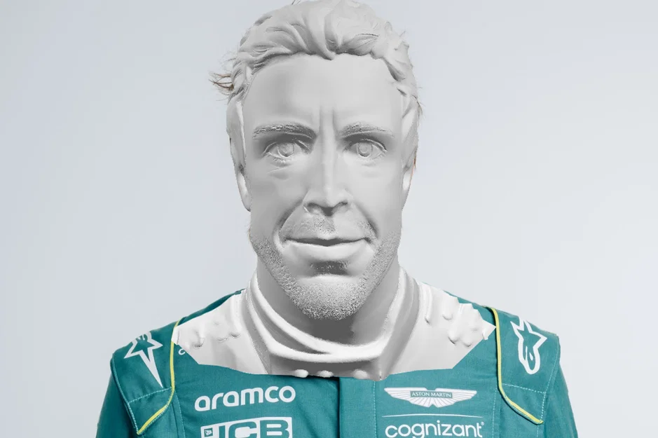 Tượng in 3D Fernando Alonso The Goat 33 - Mô hình cho fan F1 - Image 4