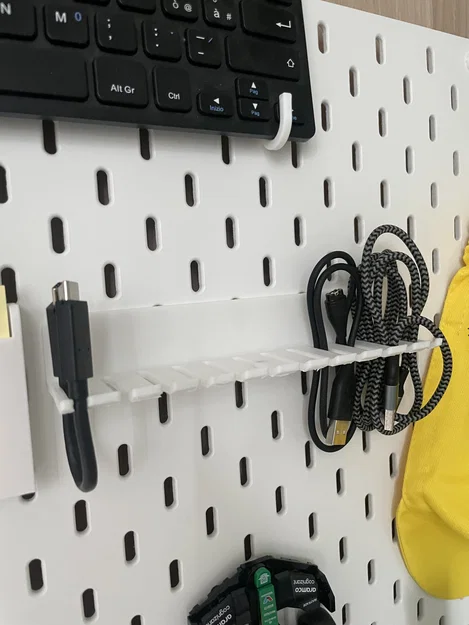 Giá giữ dây cáp cho Skadis IKEA - Image 2