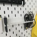 Giá giữ dây cáp cho Skadis IKEA - Thumbnail 2
