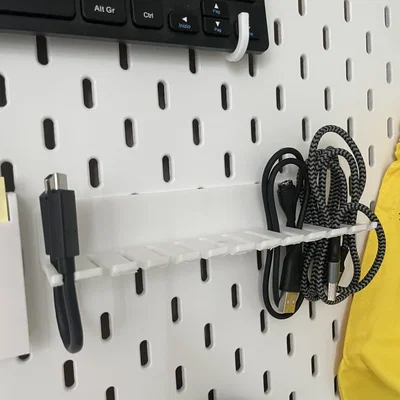 Giá giữ dây cáp cho Skadis IKEA