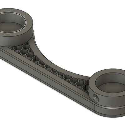 Bộ giá treo cuộn filament 3D gọn gàng cho góc làm việc