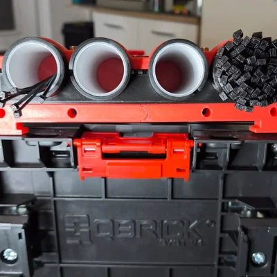 Bộ organizer dây rút (cable tie organizer) điều chỉnh được