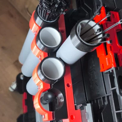 Bộ organizer dây rút (cable tie organizer) điều chỉnh được