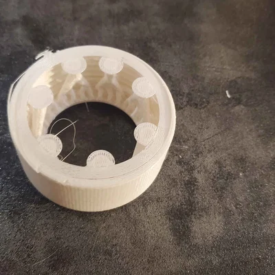 Retainer 54mm giữ motor/engine cho tên lửa công suất cao