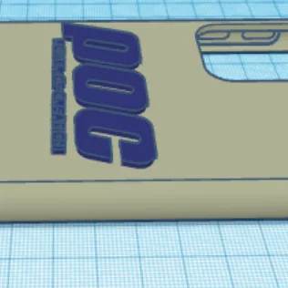 Ốp lưng Samsung Galaxy A23 với logo POC in 3D cá tính