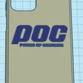 Ốp lưng Samsung Galaxy A23 với logo POC in 3D cá tính - Thumbnail 2